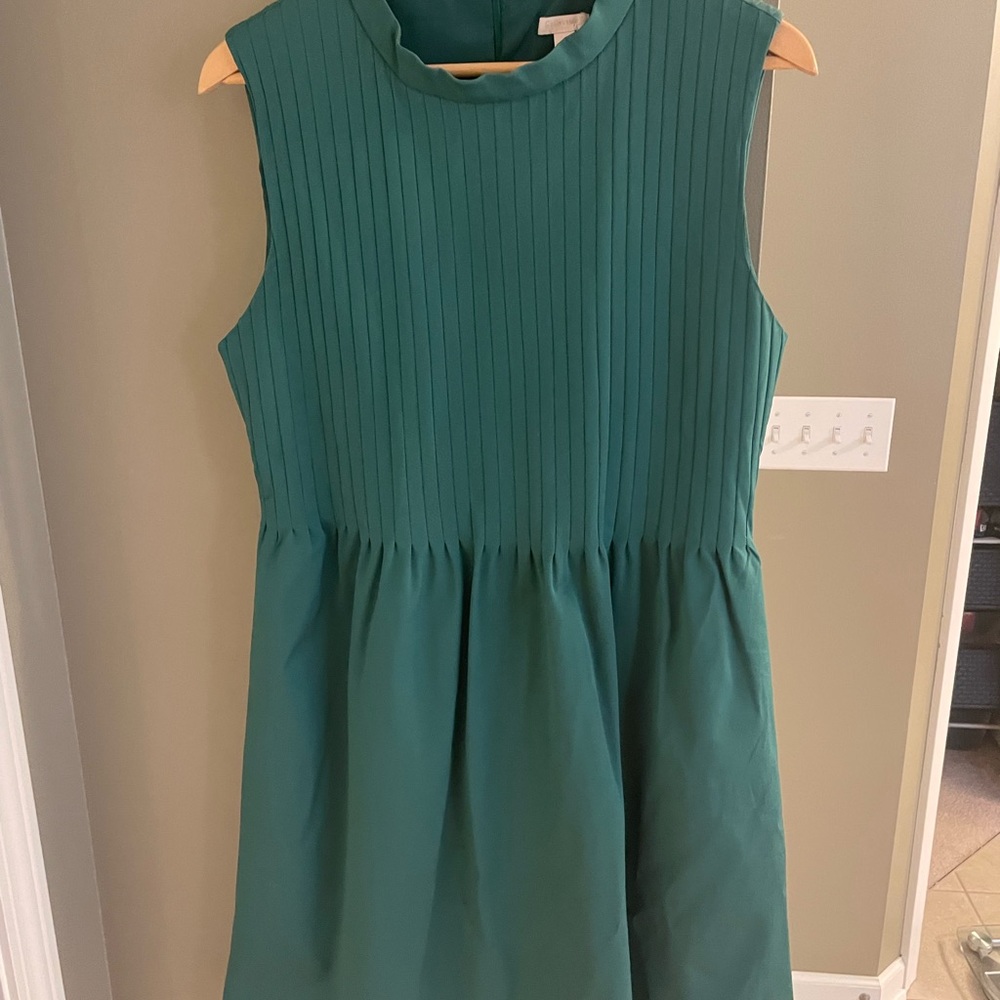 J crew special line size 12 once worn with pockets just below the knees